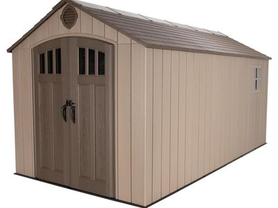 Lifetime 8x15 Outdoor Storage Shed