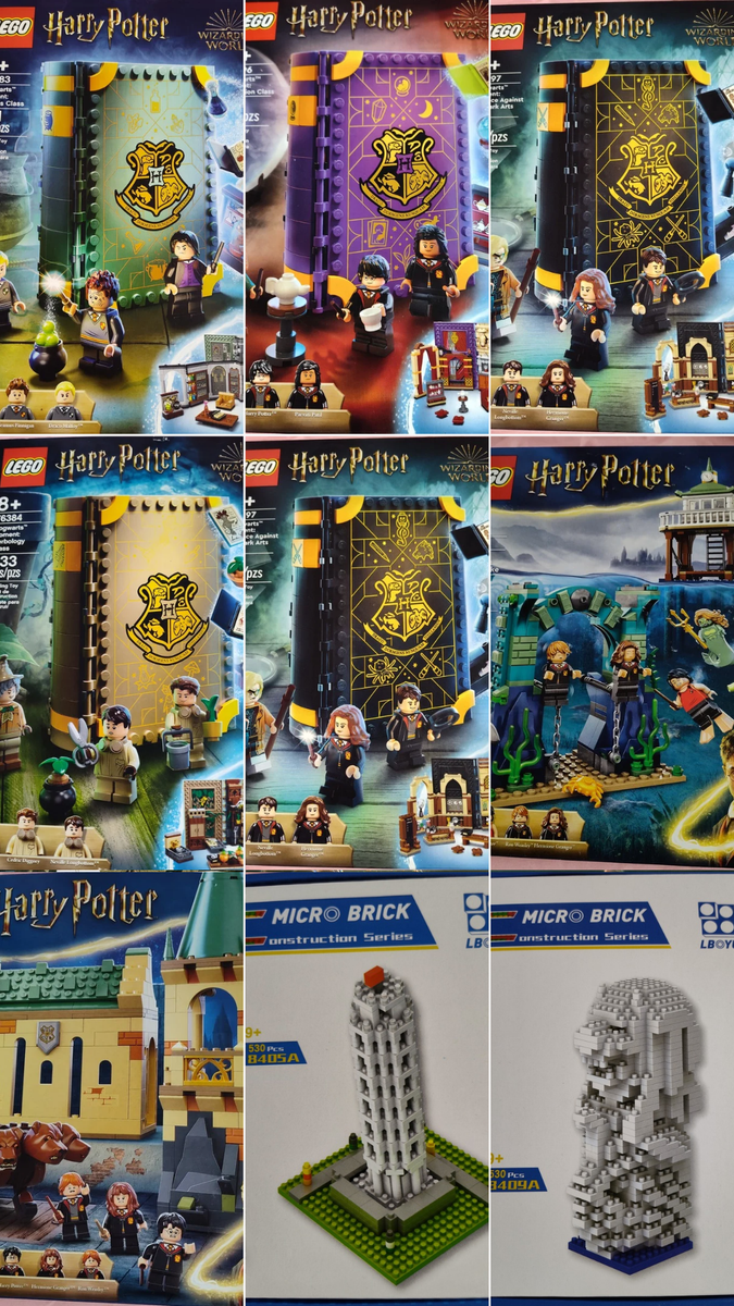 Unopened Lego sets box 1