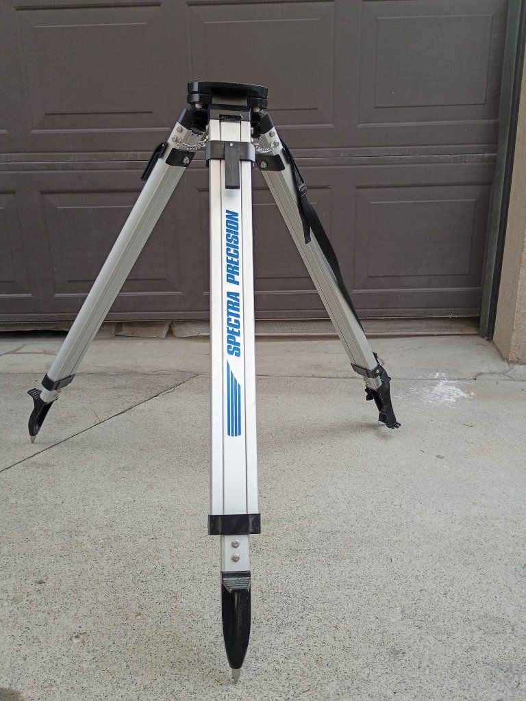 Spectra Precision Aluminum Tripod Heavy Duty Construction Surveying