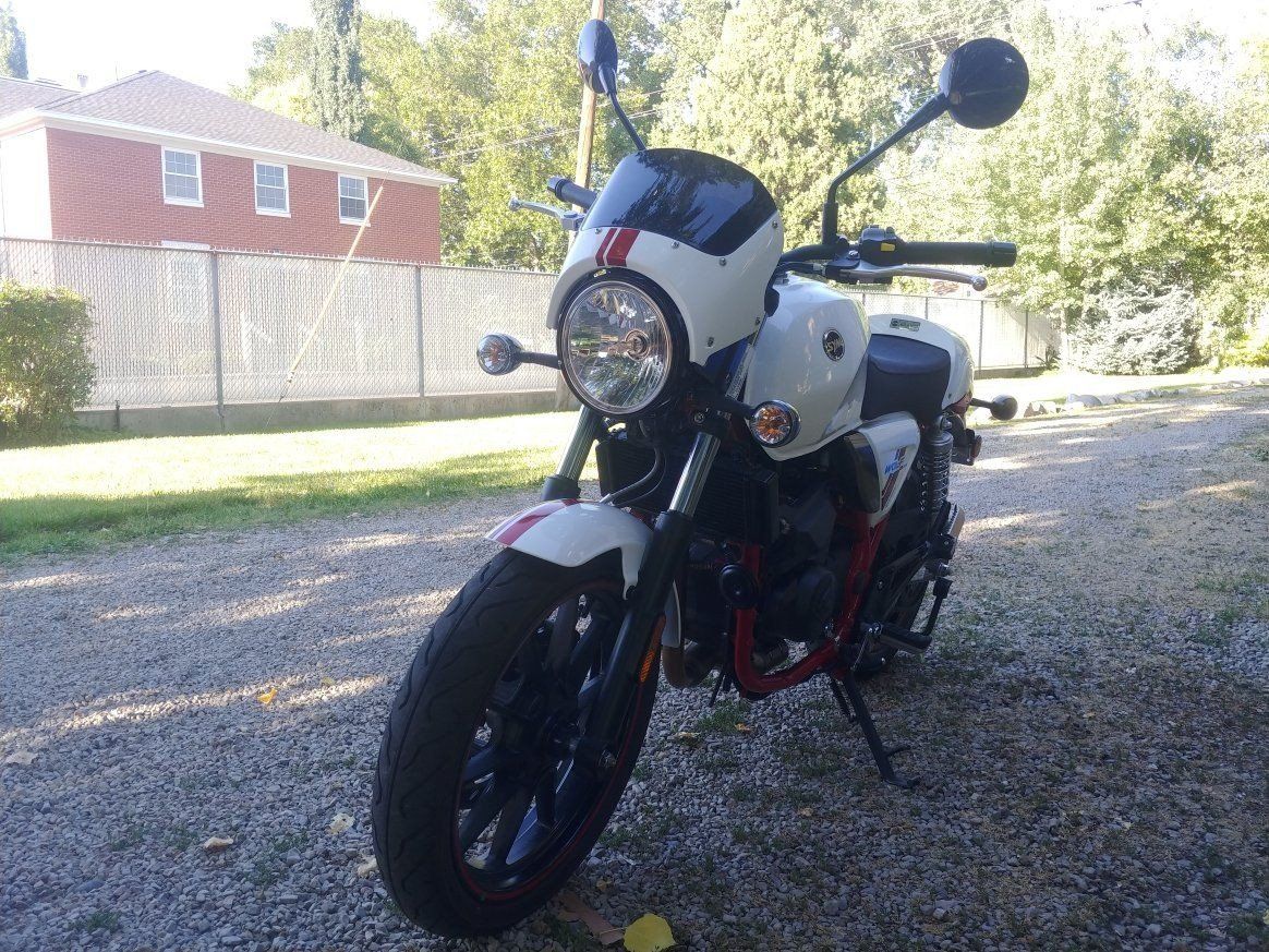 2019 SYM Wolf CR300i - Cafe racer