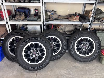 Toyota TRD 18-Inch Wheels with Michelin LTX Trail Tires 265/70R18
