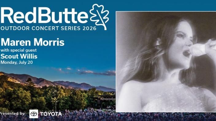 Maren Morris & Scout Willis at Red Butte Outdoor Concert Series 2026 - July 20th 3 tickets available. $100 each