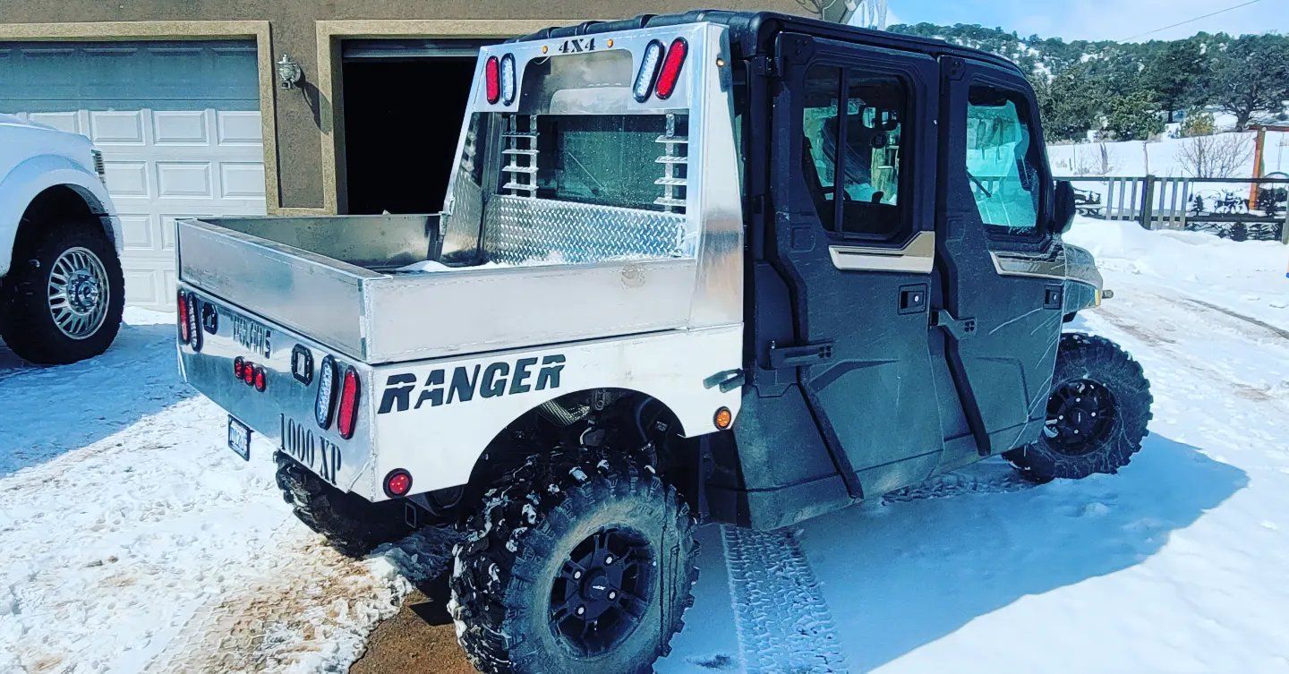 Aluminum Flatbed for Polaris Ranger