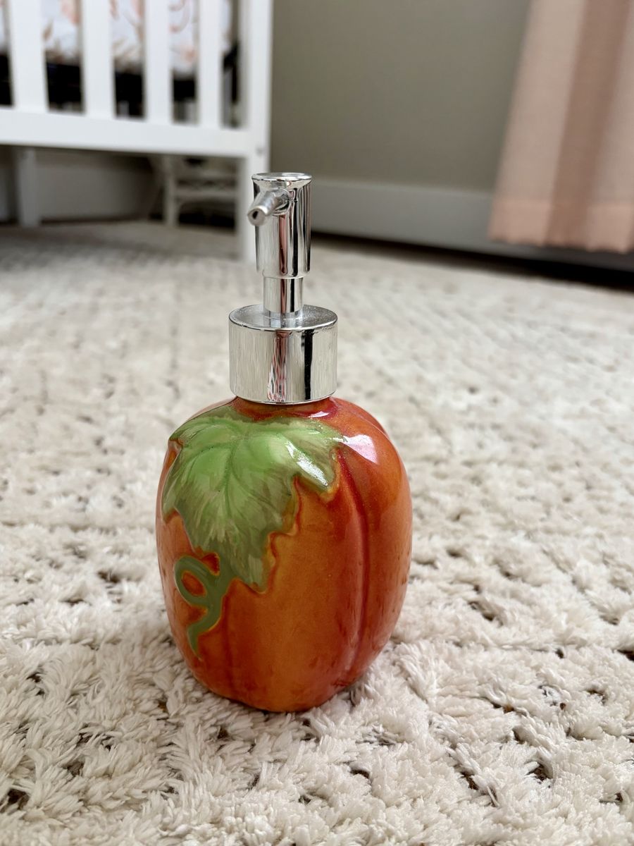 Pumpkin Hand-Soap Dispenser
