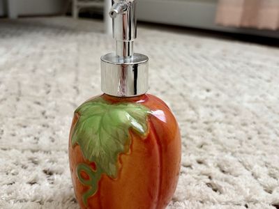 Pumpkin Hand-Soap Dispenser