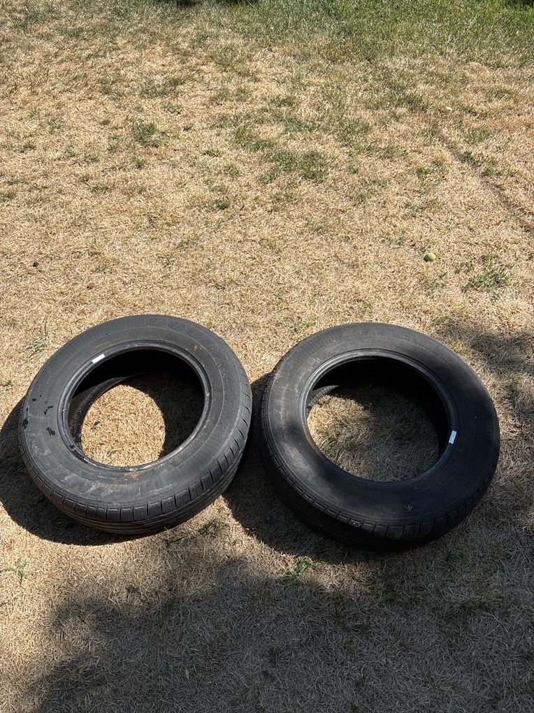 2 Used Goodyear Integrity Tires