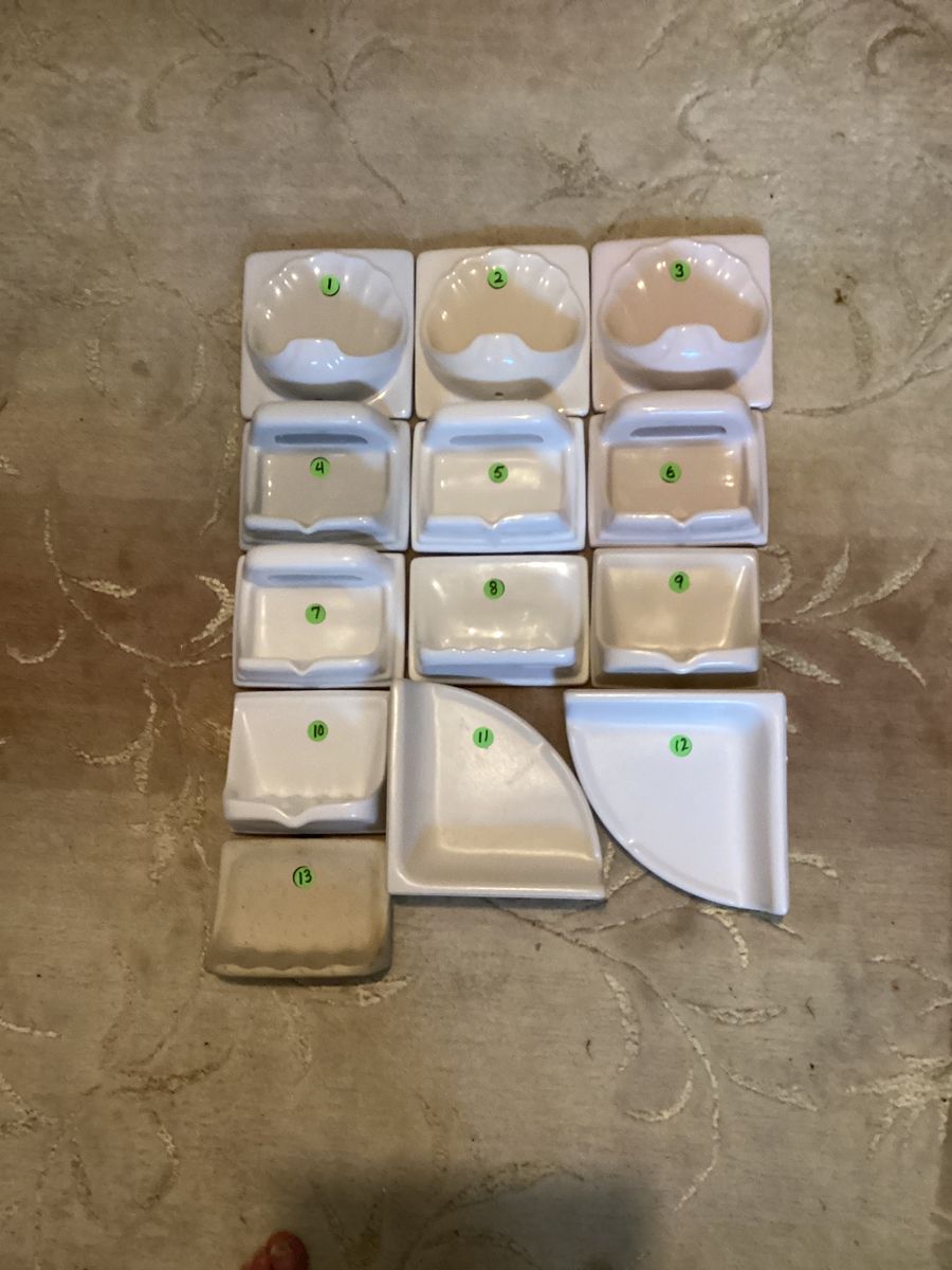 98 Ceramic Soap Dishes And Corner Shelves