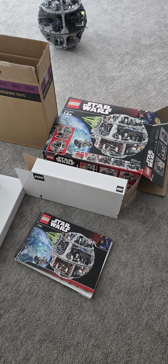 Lego Death Star 10188 with original boxes and packaging