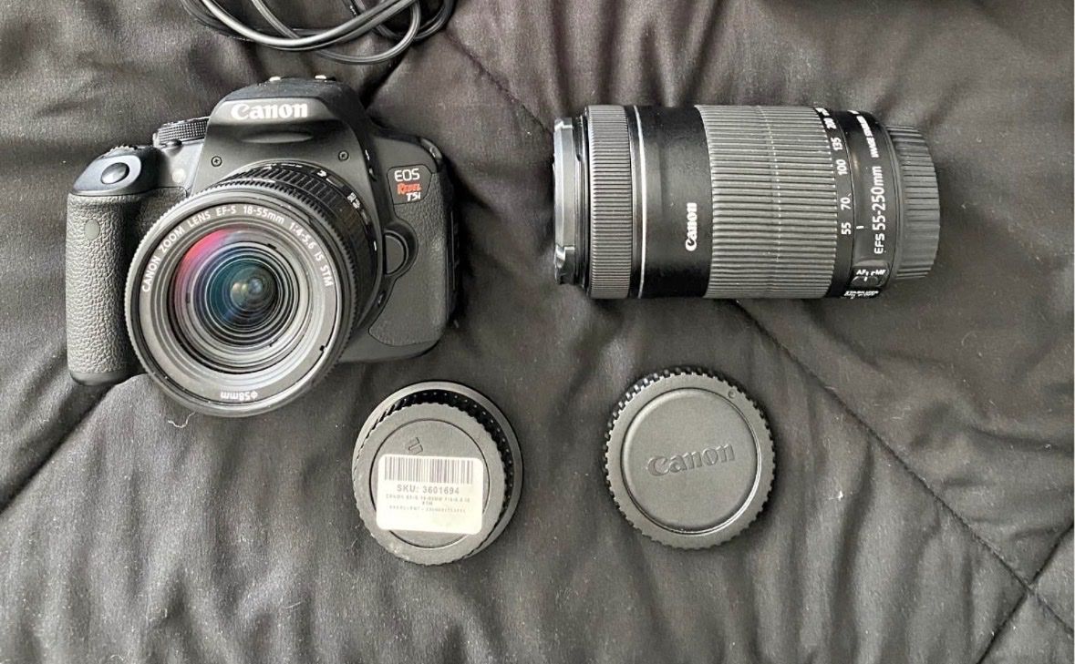 Canon T5i , 2 lenses