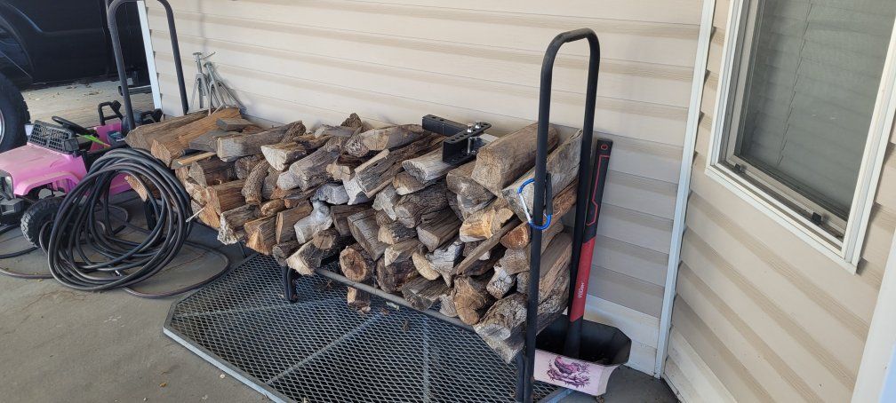 Fire Wood & Rack