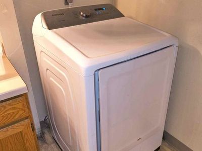 Samsung White Dryer