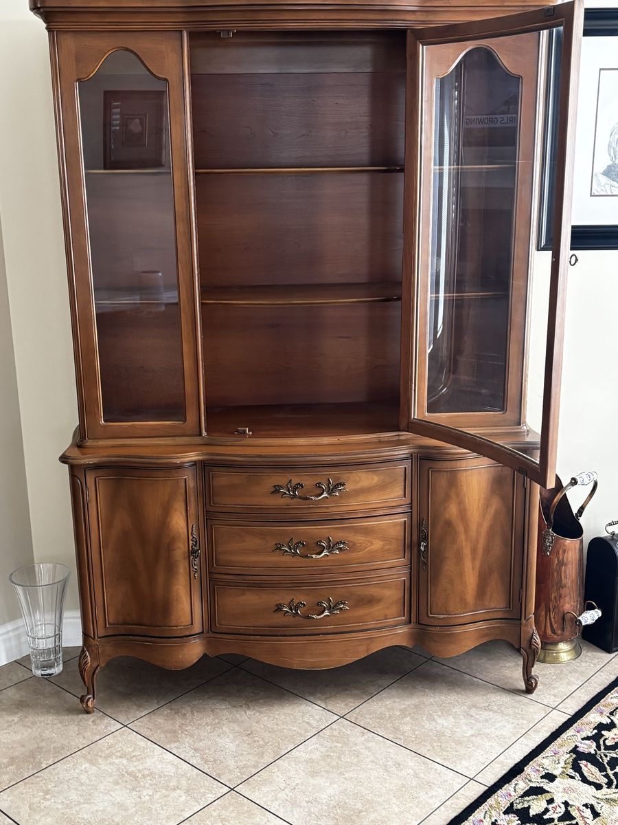 Vintage French China Hutch