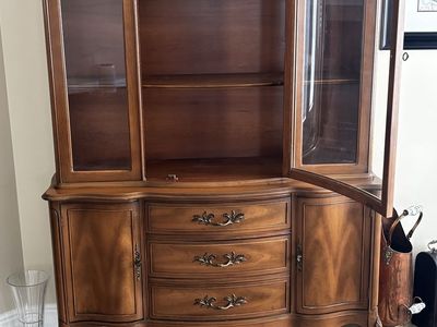 Vintage French China Hutch