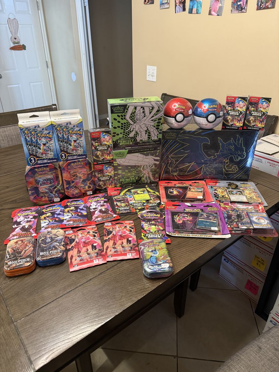 Pokemon ETBs & Booster packs - FOR SALE OR TRADE!!