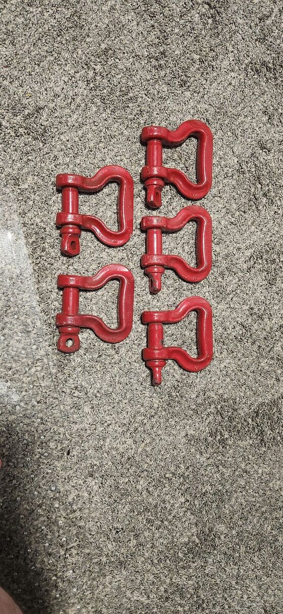 (5) Crosby S-281 Web Sling Shackle 8-1/2T 1021075