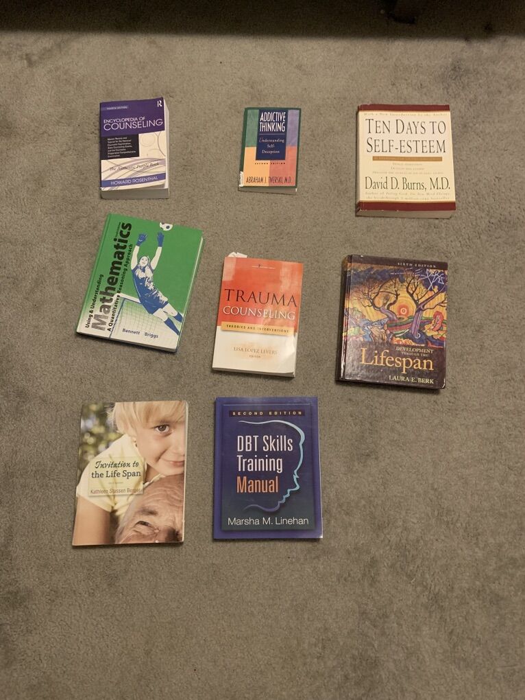 College Textbooks (Various)