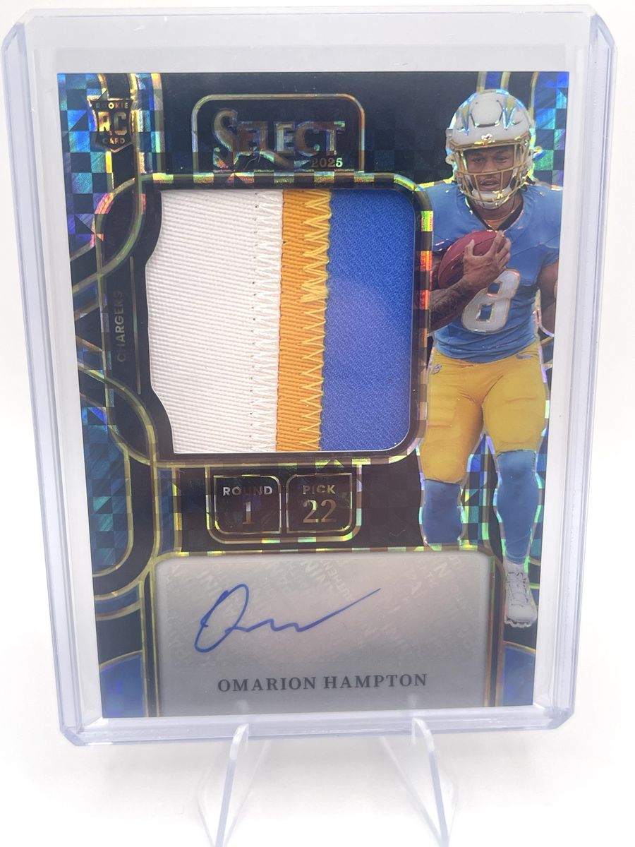 Omarion Hampton Rookie Patch Auto 1/1