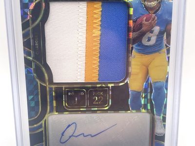 Omarion Hampton Rookie Patch Auto 1/1