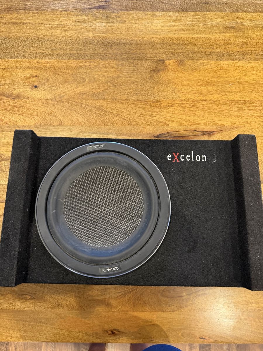 Kenwood Excelon KFC-XW1000F 10” Shallow Mount Subwoofer – Excellent Condition