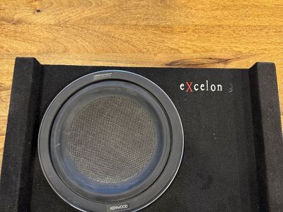 Kenwood Excelon KFC-XW1000F 10” Shallow Mount Subwoofer – Excellent Condition