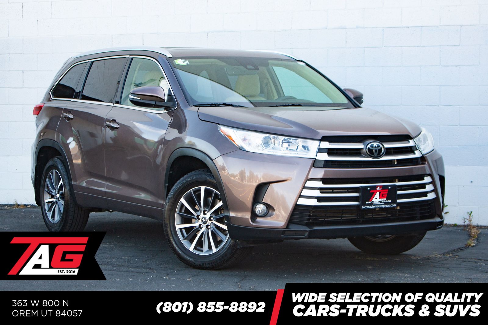 2018 Toyota Highlander XLE
