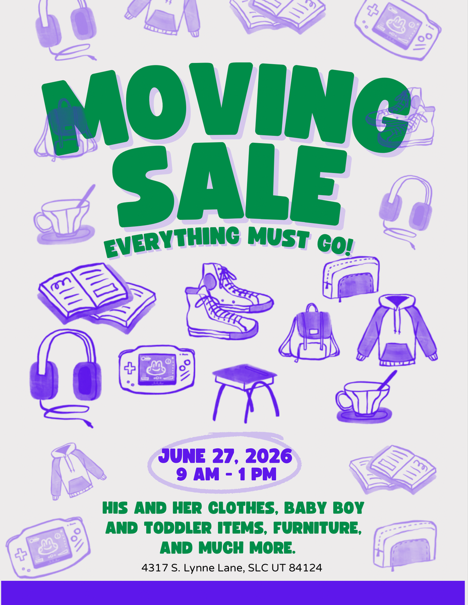 Moving Sale/ Garage Sale