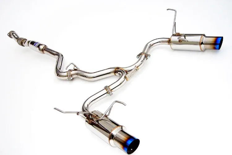 Invidia N1 Catback Exhaust for 2015-2021 Subaru WRX & STI with Dual Exit Titanium Tip HS15STIGTT
