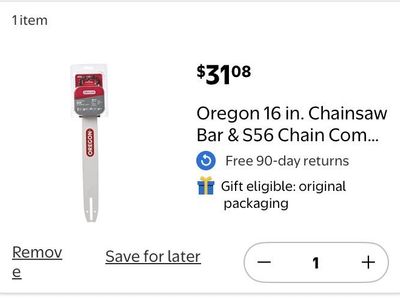 Chainsaw Blade/Bar Epic Sale (milwaukee, Echo Etc