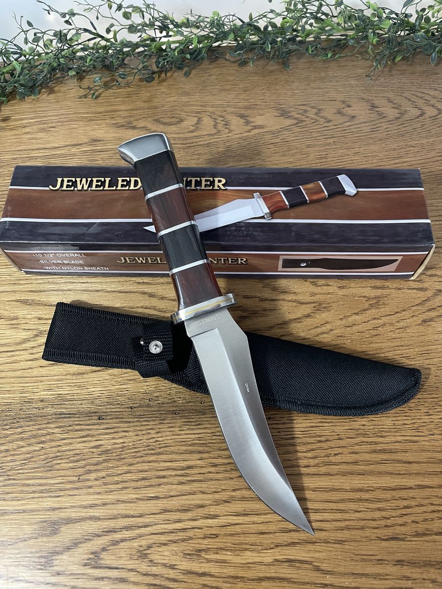 Jeweled Hunter Knife