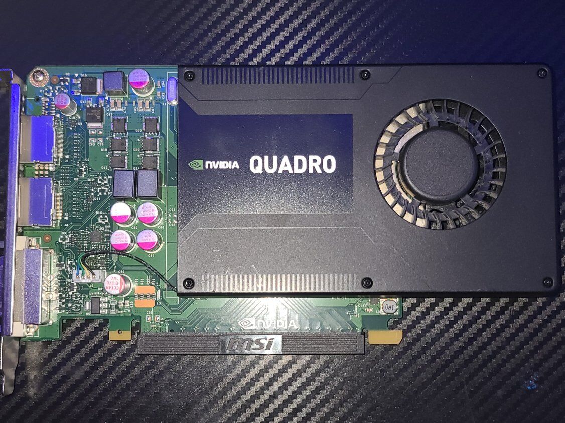 Nvidia quadro k2000 graphics card