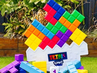 Tetris Tumble giant yard game
