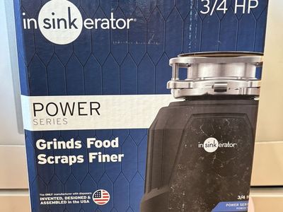 InSinkErator Power Series 15ss 3/4 HP Disposal - New in Box