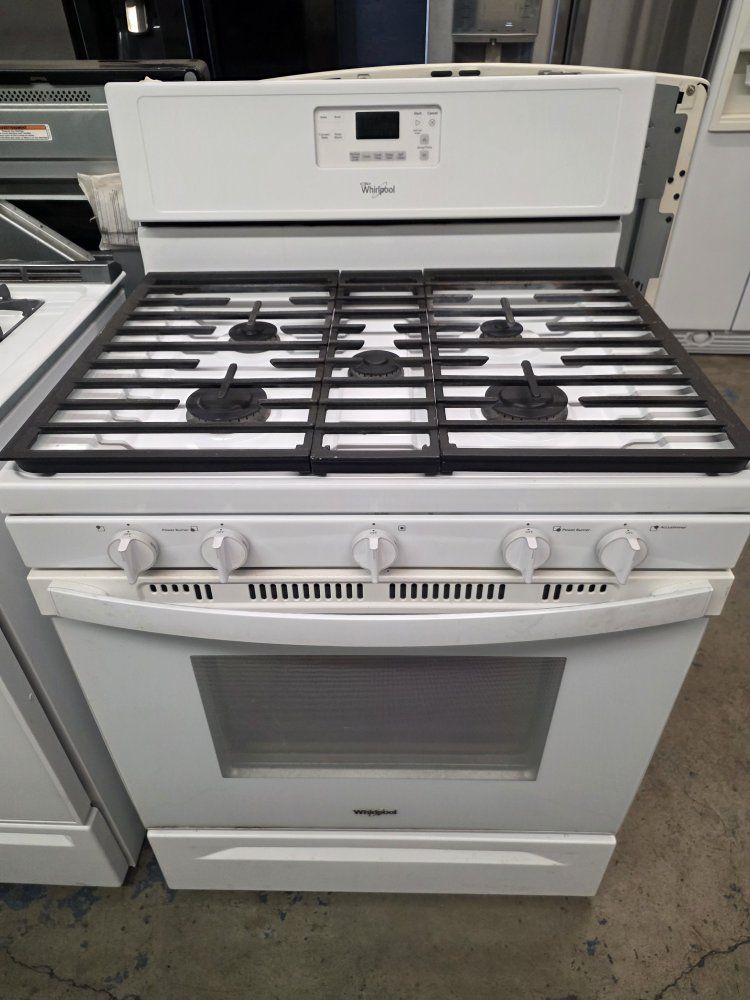 whirpool gas range