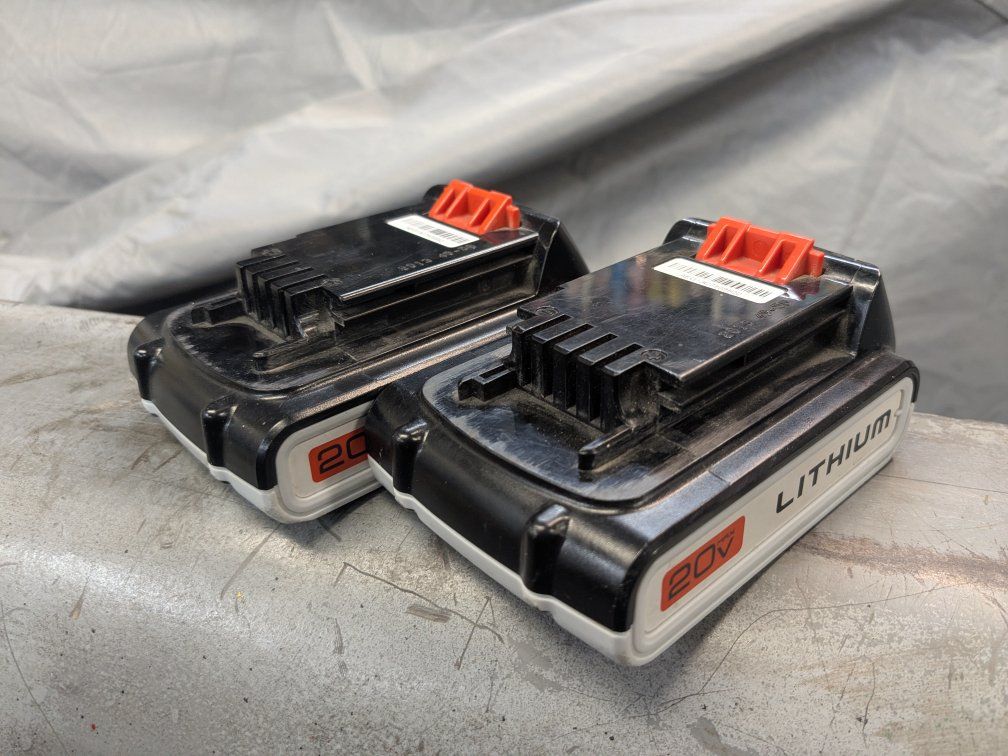 Genuine 20v Black Decker batteries 20 volt tool
