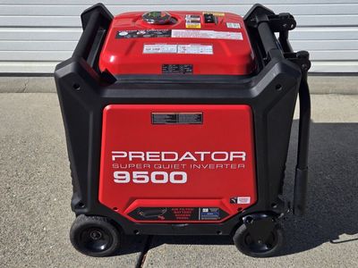 PREDATOR 9500 Watt SUPER QUIET Inverter Generator