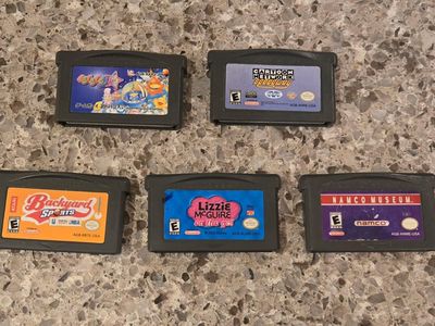 Nintendo Gameboy advance games $5 each including Namco Museum! Trades considered~!