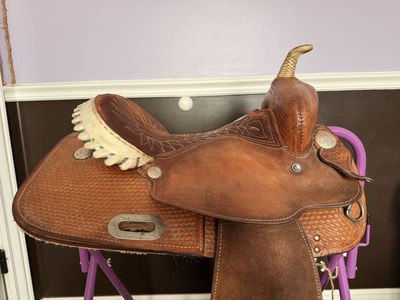 Genuine Billy Cook Barrel Saddle 14