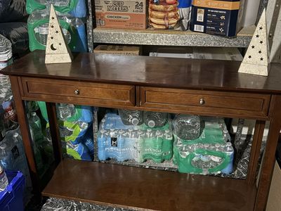 Solid Wood TV Stand / Storage Drawers