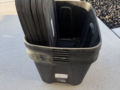 7x - 18 gallon storage totes