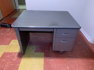 Vintage Steel Desk