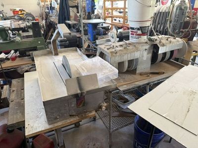 lapidary saw and cabbing wheels