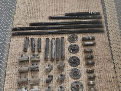 3/4-inch galvanized pipe fittings