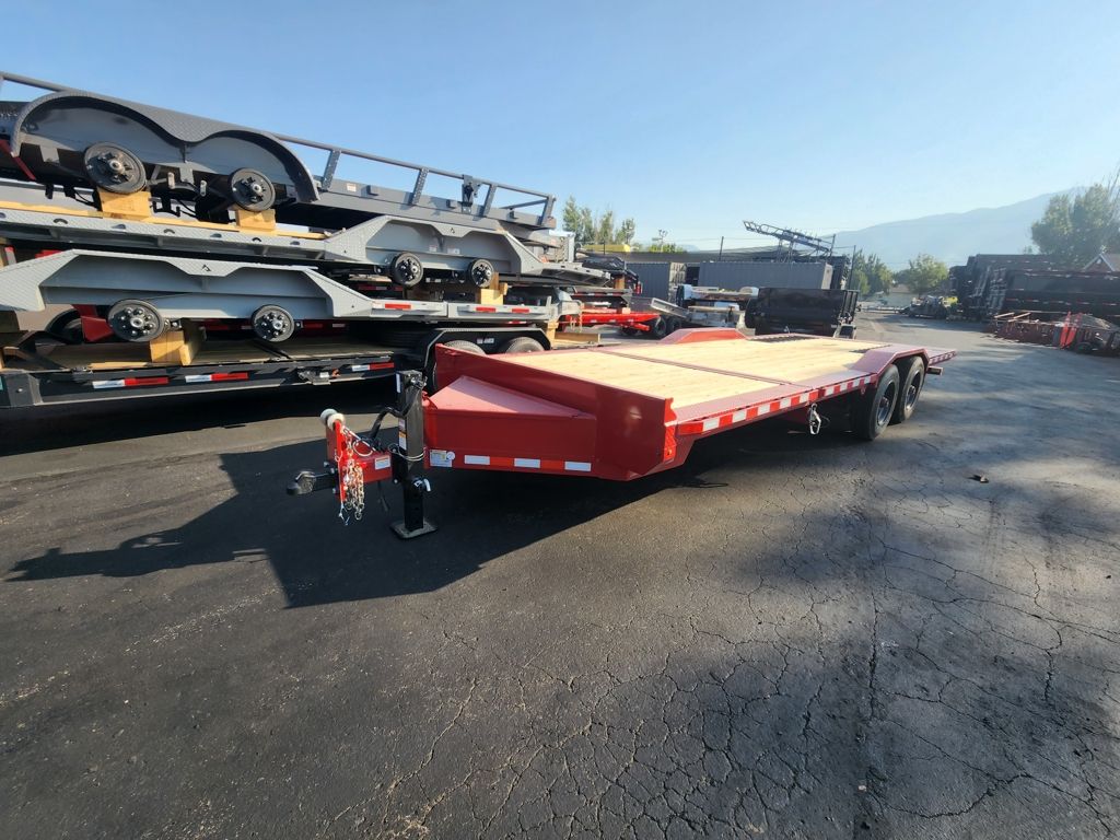 2026 Midsota 24' (18+6) Wide Body 20K Tilt Equipment Flatdeck Trailer