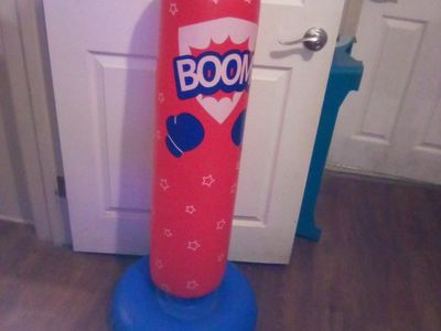 Inflatable Boxing Punching Bag for Kids and Adults