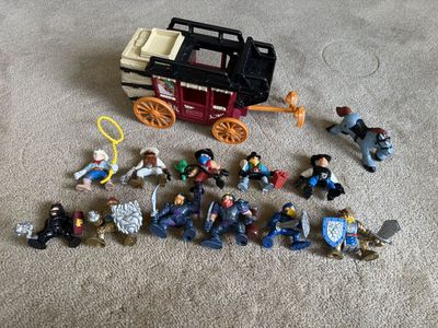 Vintage Fisher-Price Great Adventures Lot (Western/Castle)