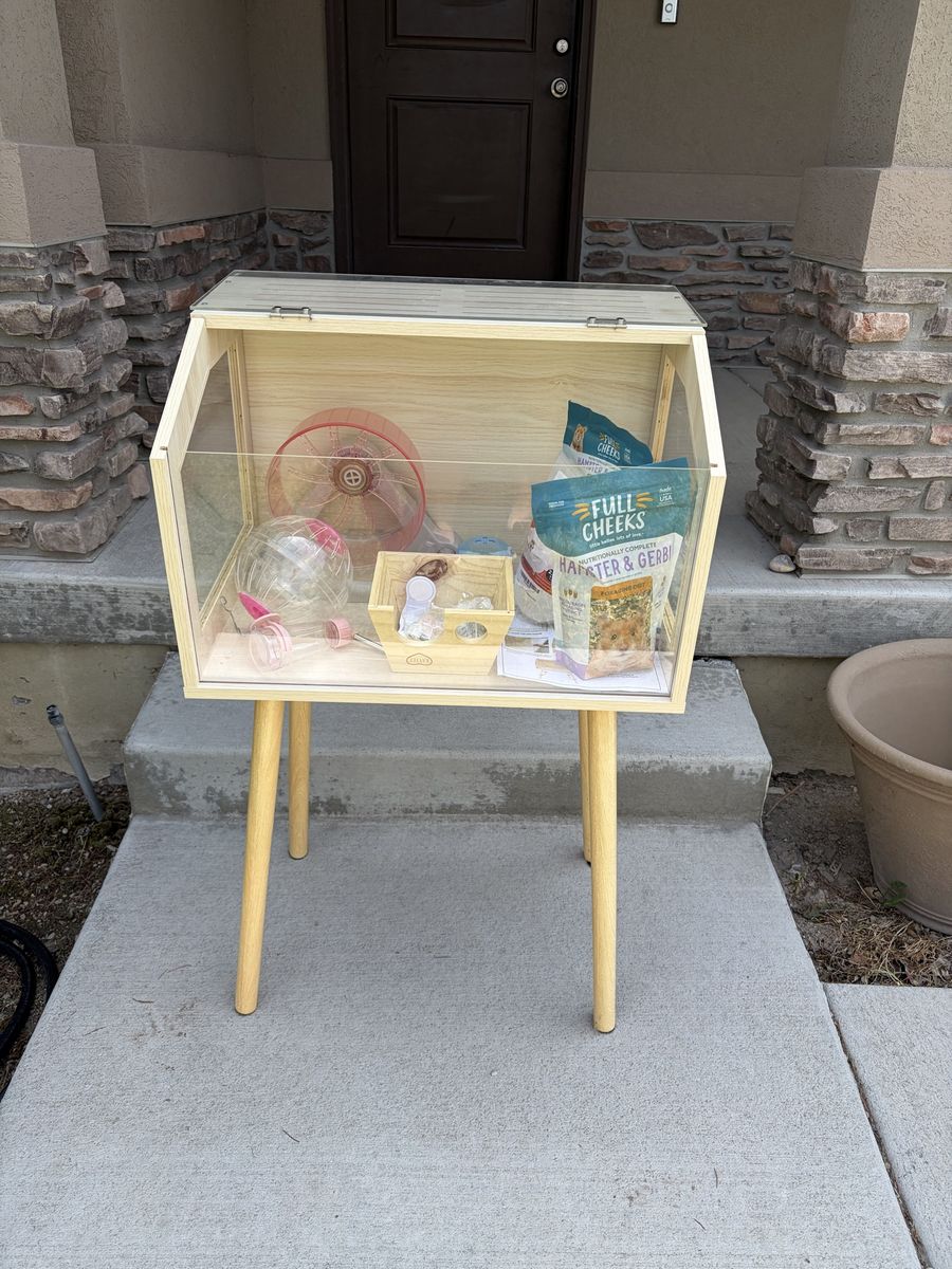 Hamster Cage and Starter Kit
