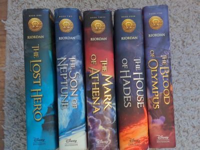 The heroes of Olympus full book set/series
