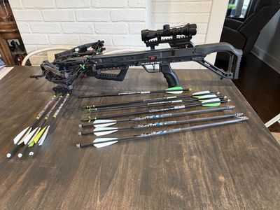 Killer instinct bow with arrows