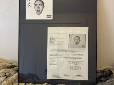 Mac Miller Autograph Signed CD JSA Certified Framed