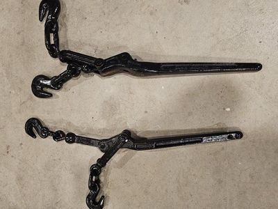 ratchets for strapping down machines